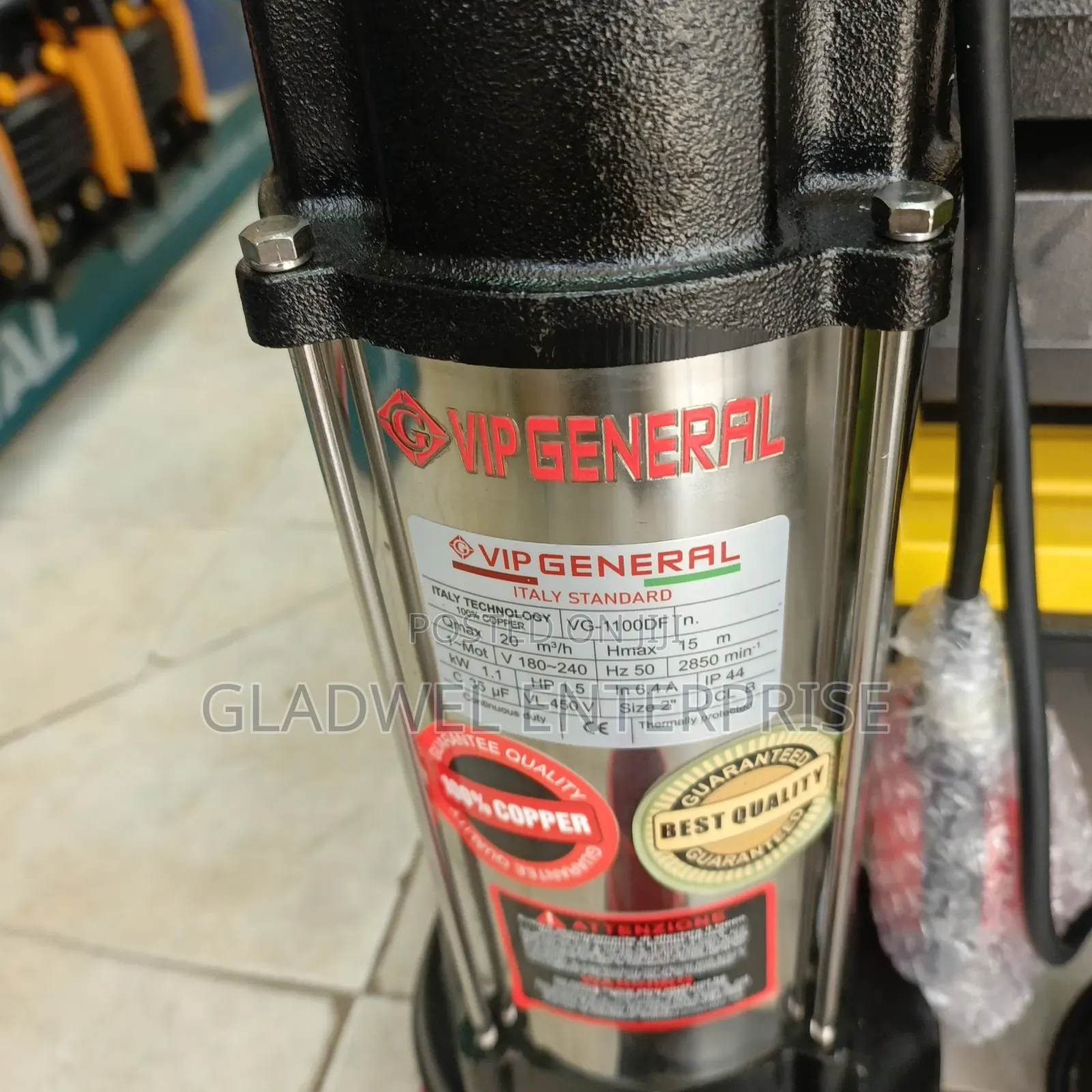 1.5hp General Sewage Pump 2inch 15m