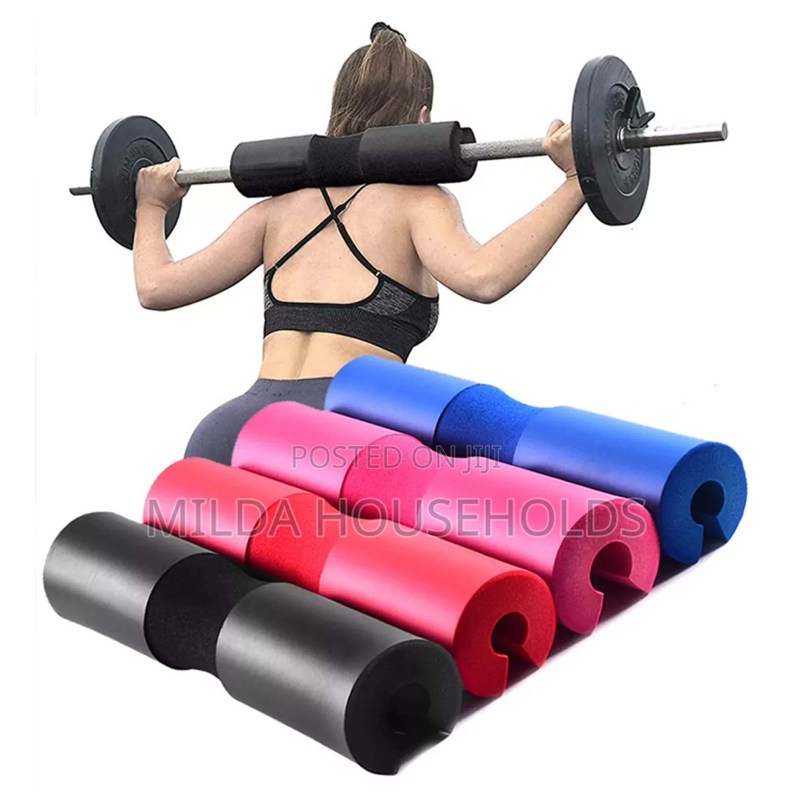 Barbell Squat Shoulder Pad Hip Thrust Barbell Foam Cover