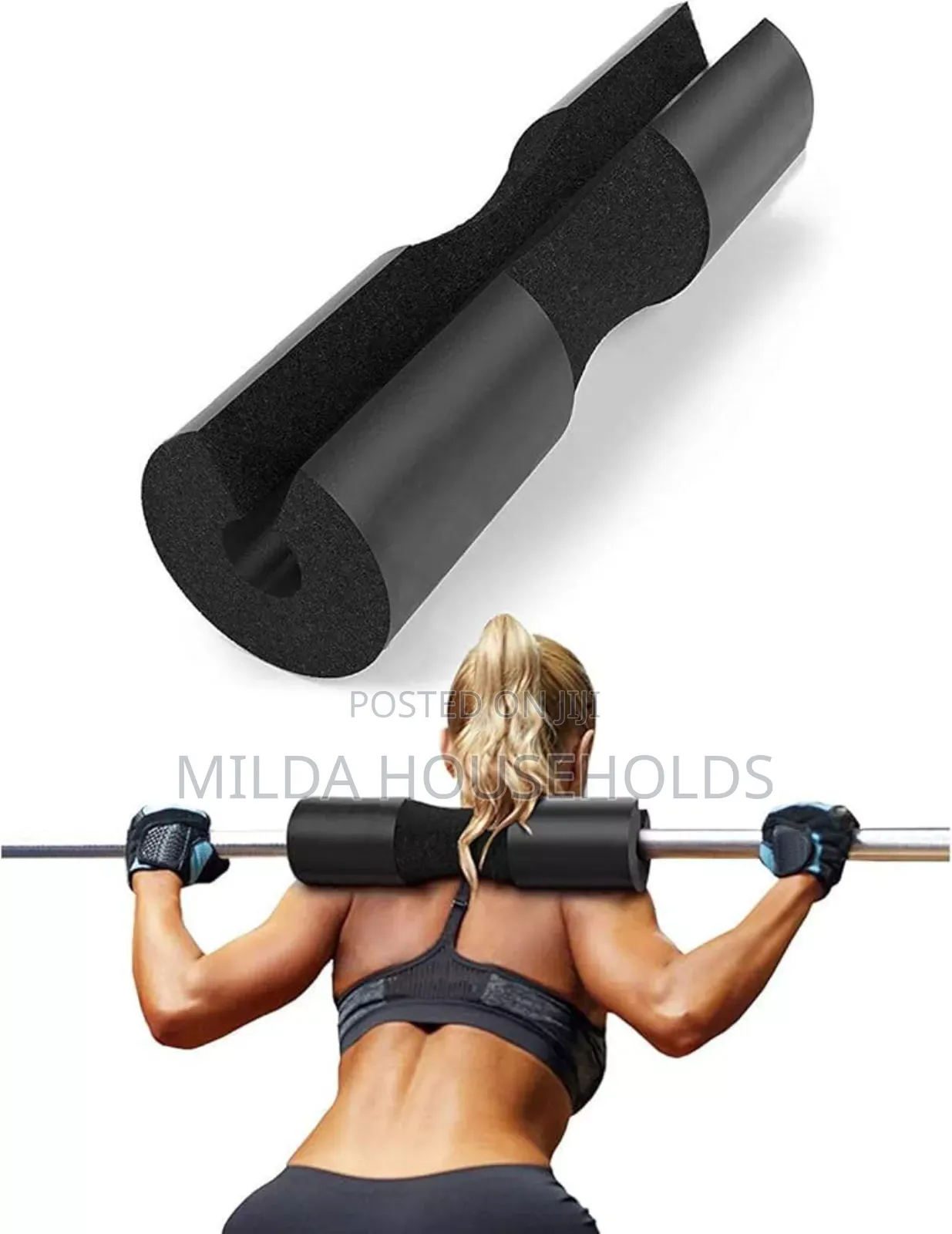 Barbell Squat Shoulder Pad Hip Thrust Barbell Foam Cover