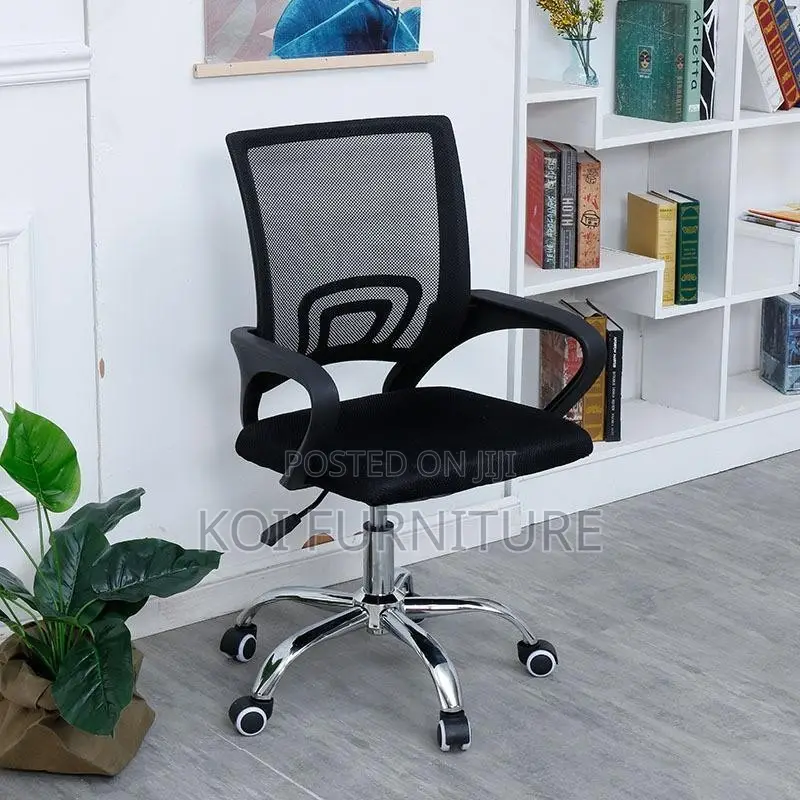 Office Chair; Mesh Fabric Clerical Office Chairs