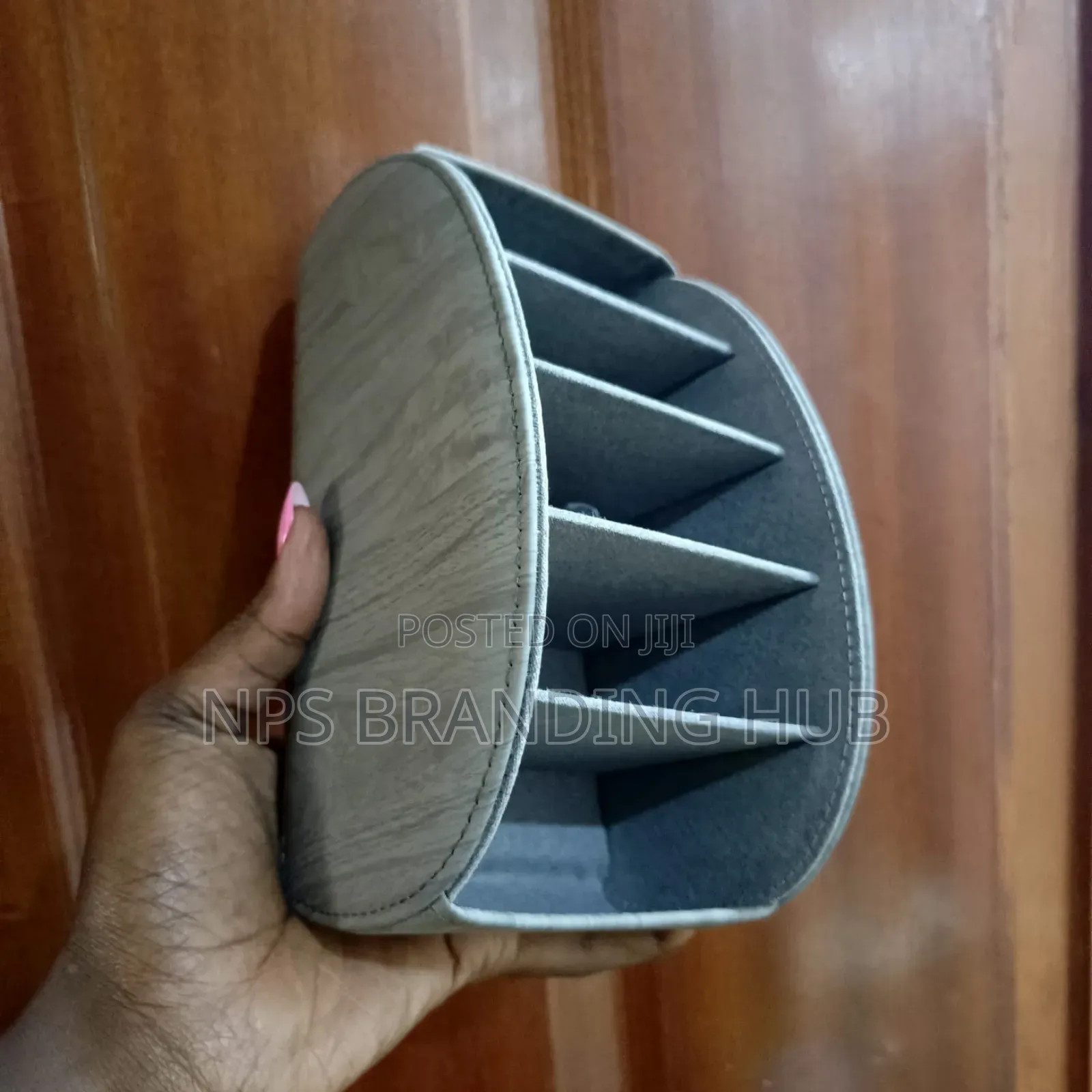 Pu Leather Remote Control Holder Storage R.T