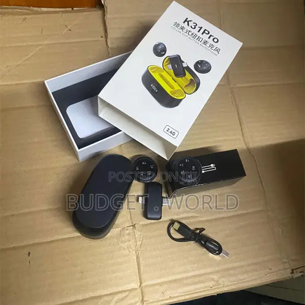 2. T68 Wireless Lavalier Microphone for Smartphone Recording