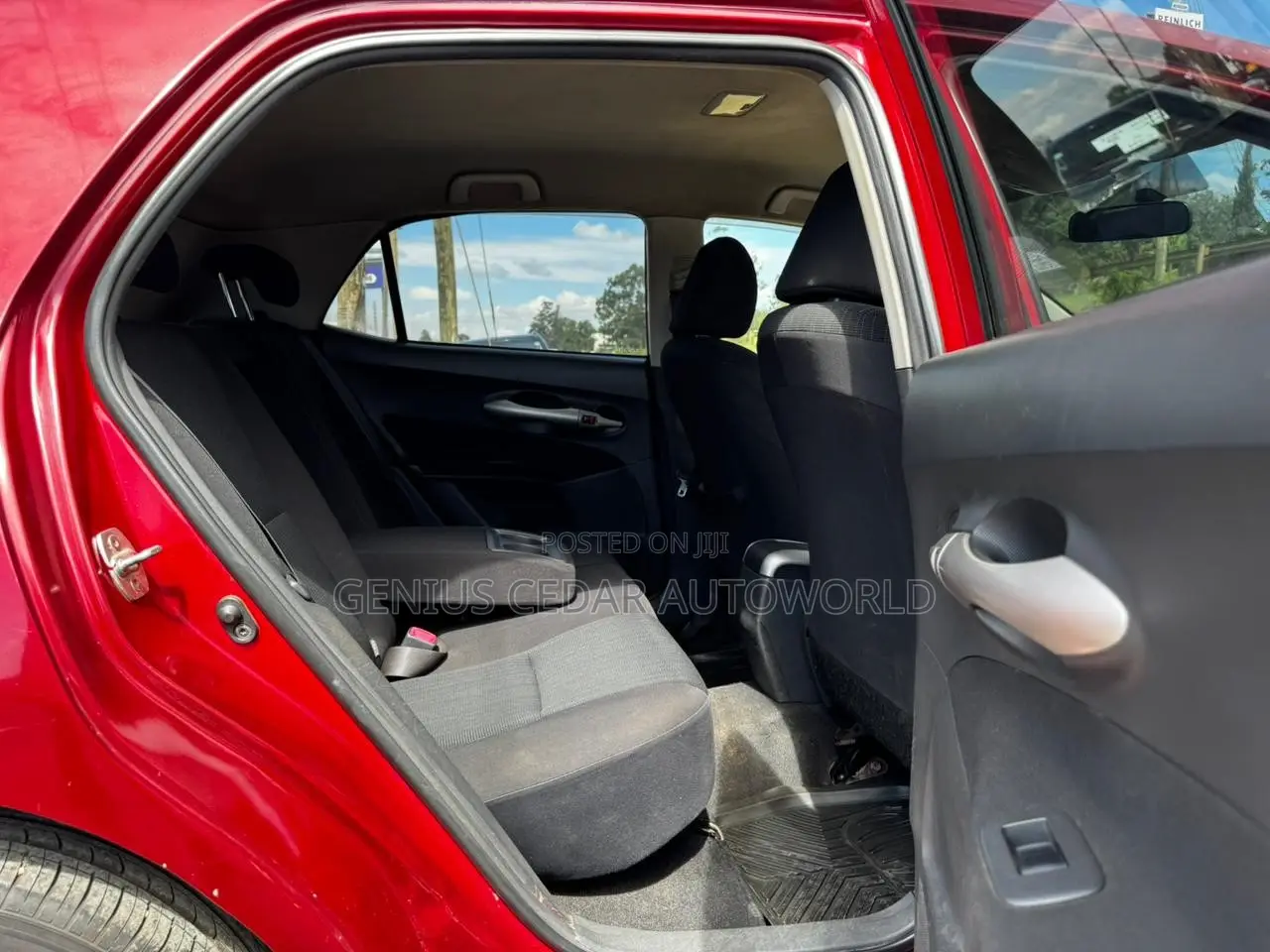 Toyota Auris 2009 Red