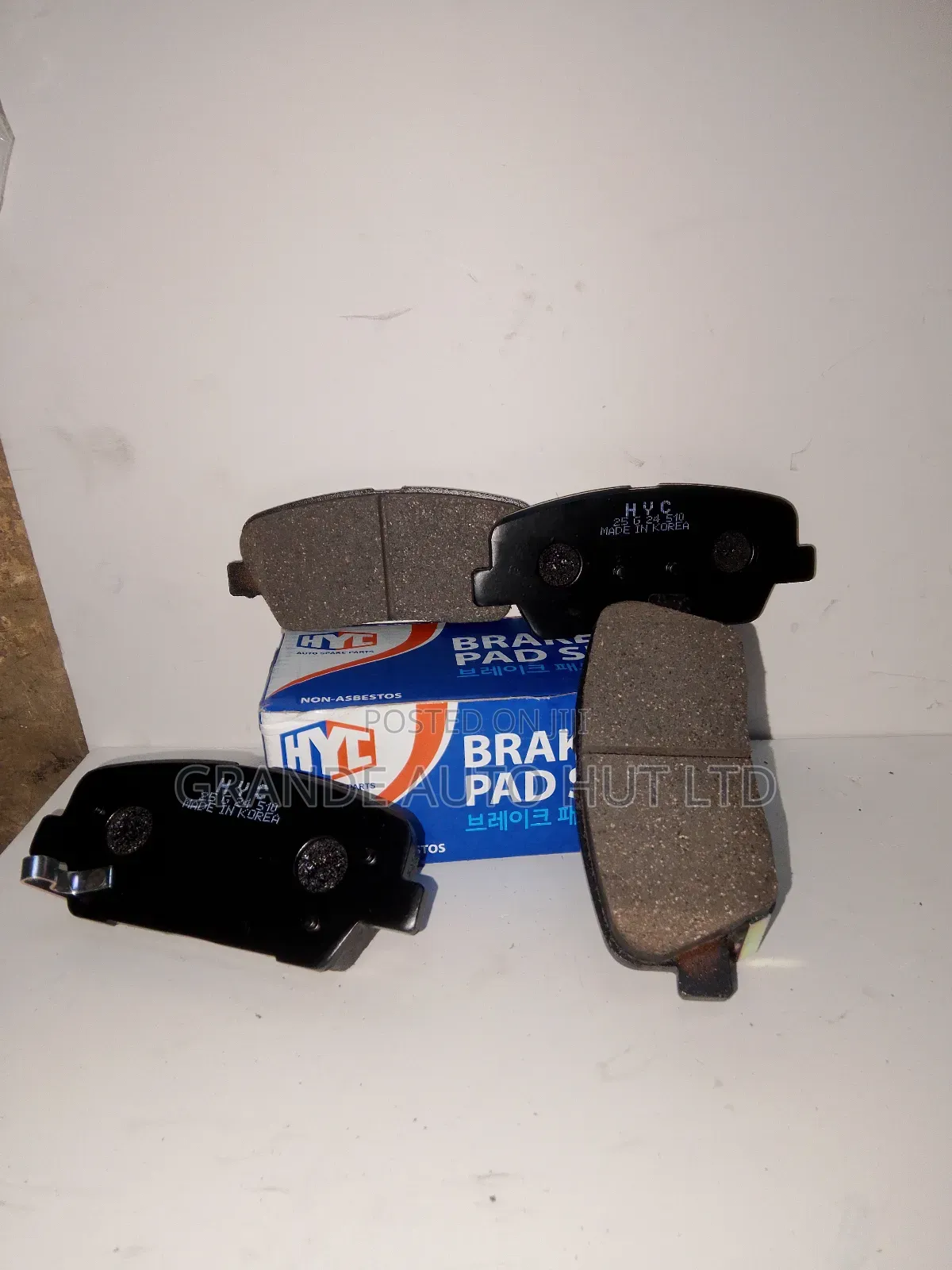 Rear Brake Pads Hyundai Santa Fe/Kia Sorento 2010 (Hyc Brand)