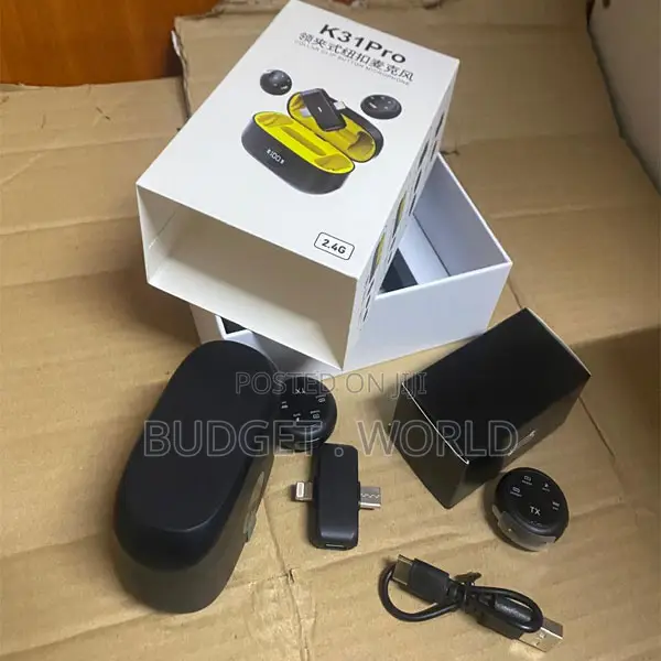 6. T68 Mini Wireless Microphone With Noise Reduction