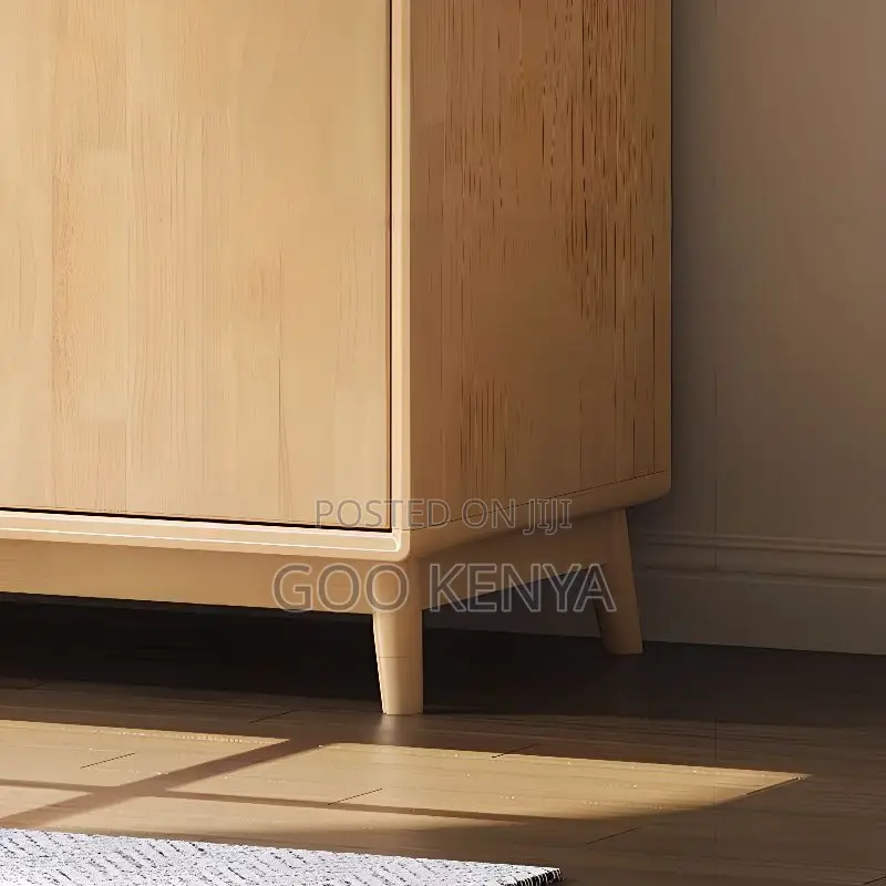 Bedroom Wardrobe; Home Wooden 3-door Wardrobe With Drawers For Clothes