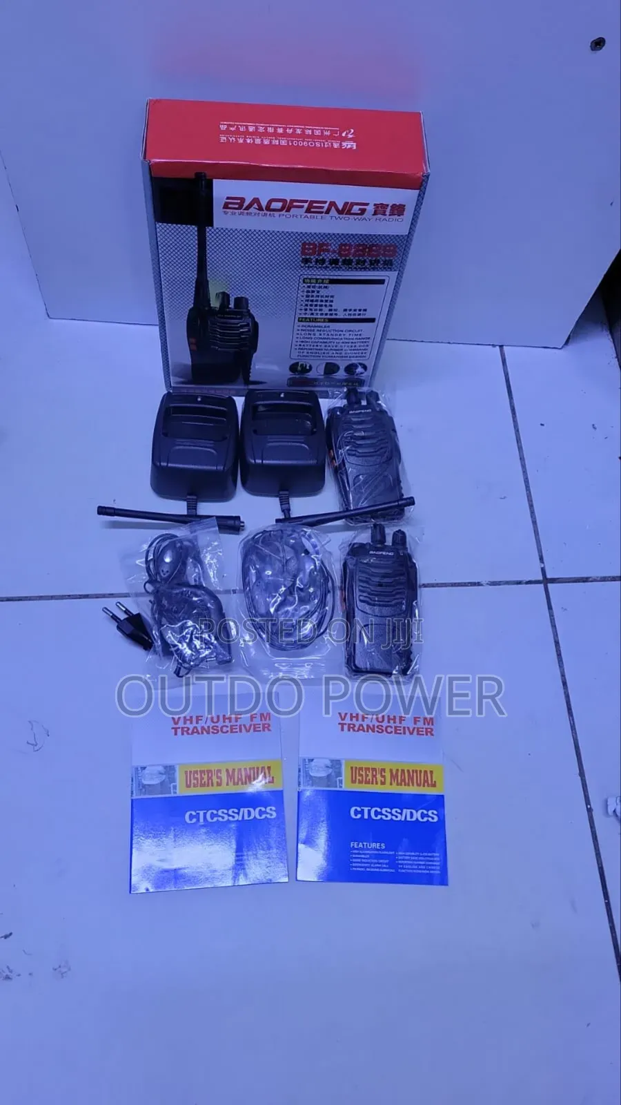 Baofeng Bf-888s Walkie Talkie