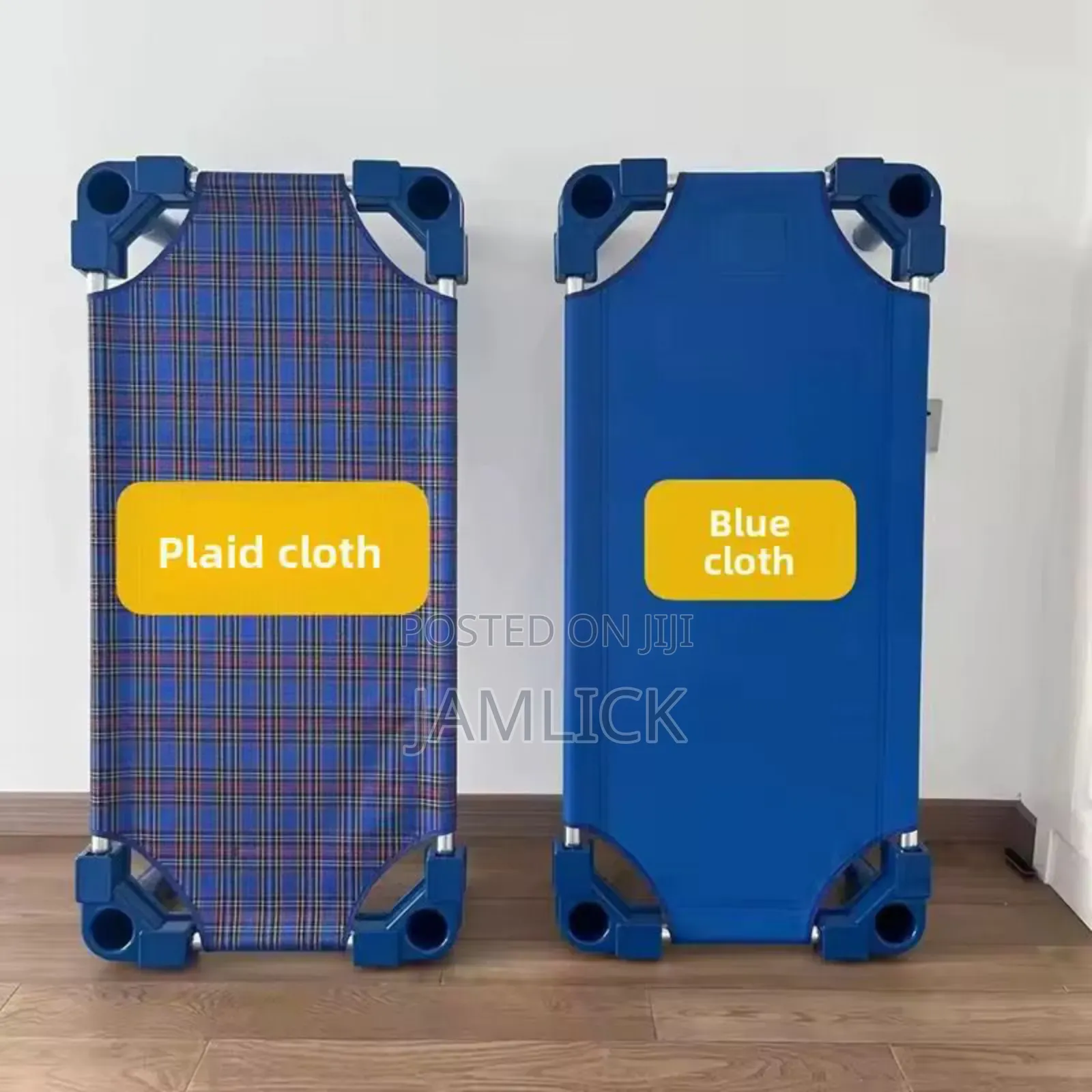 Kindergarten Stackalble Plastic Canvas Bed - Cr