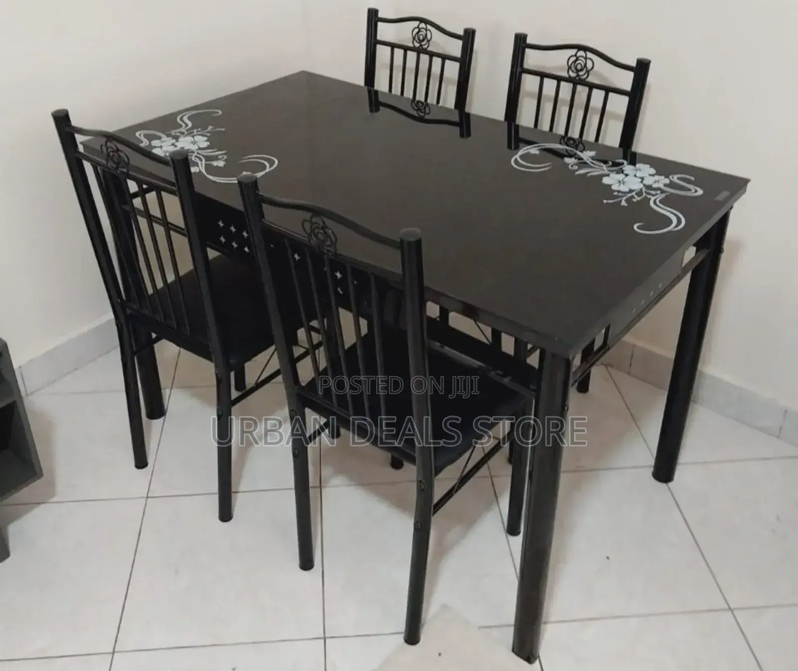 Executive Modern 4 Sitter Dinning Table