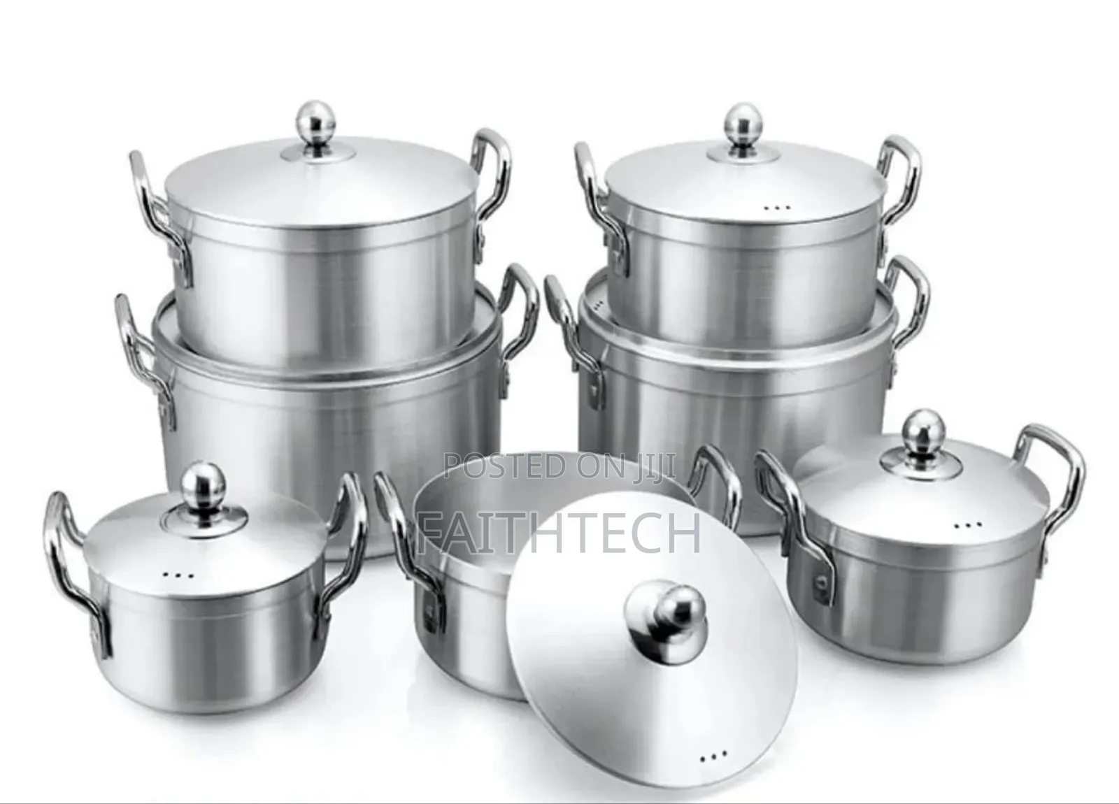 *Greatstar Tornado 14-Piece Stainless Steel Cookware