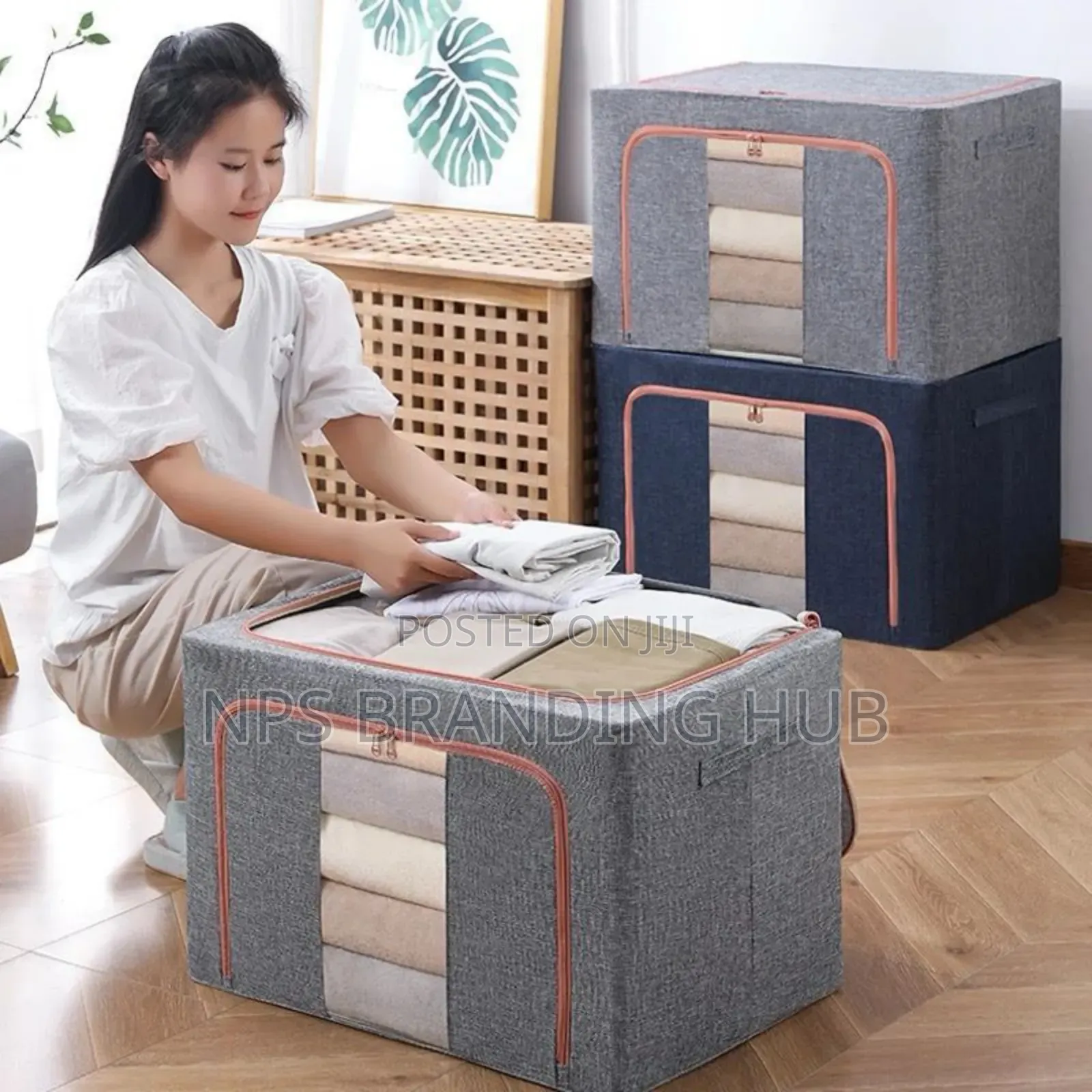 100l Zipped Storage Box/ Wardrobe Organiser S.A