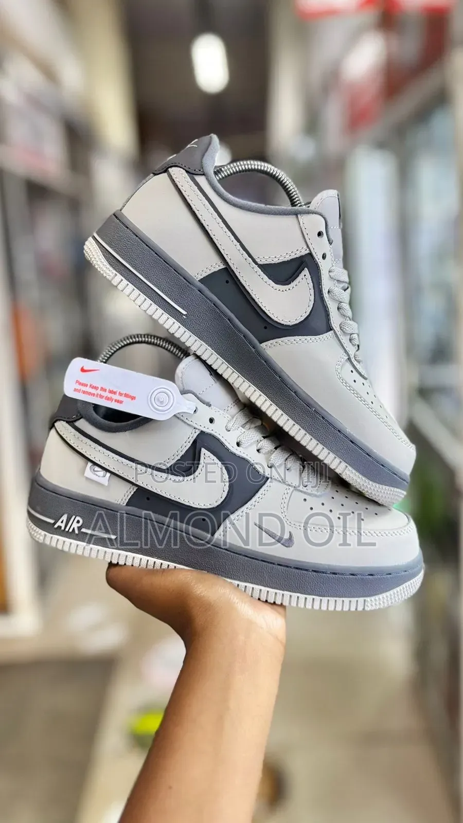 Nike Air Force Low Wolf Grey Sneakers