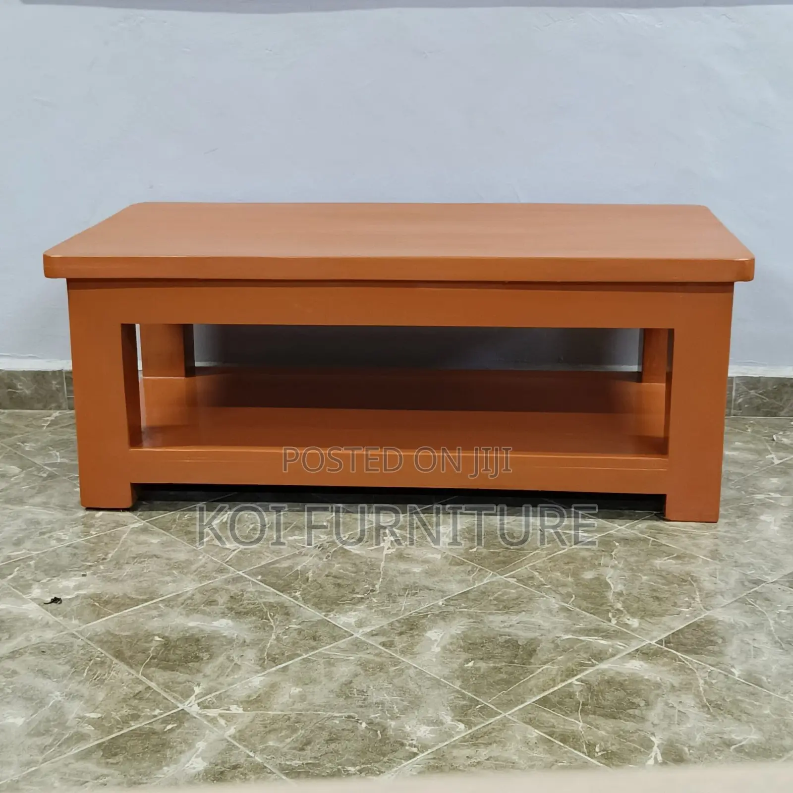 Coffee Table; Mahogany Executive Coffee Table