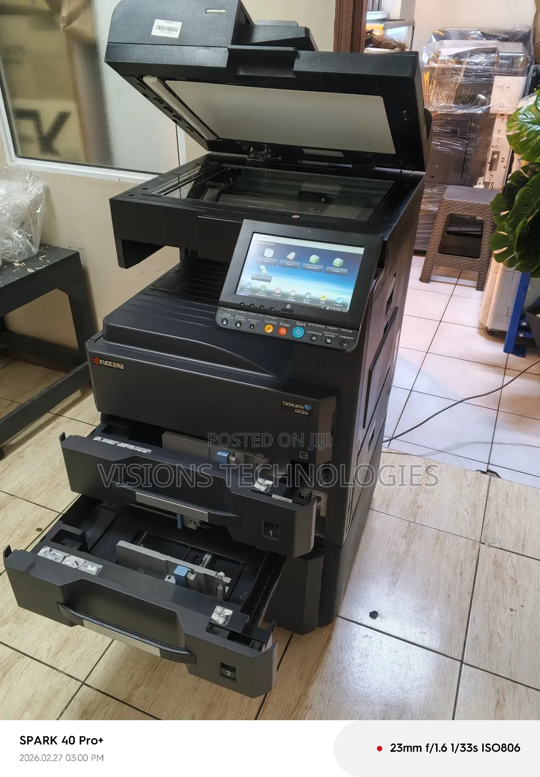 Reliable High Speed(40ppm) A3/A4 B/W Kyocera Mfp (Taskalfa 4012i)