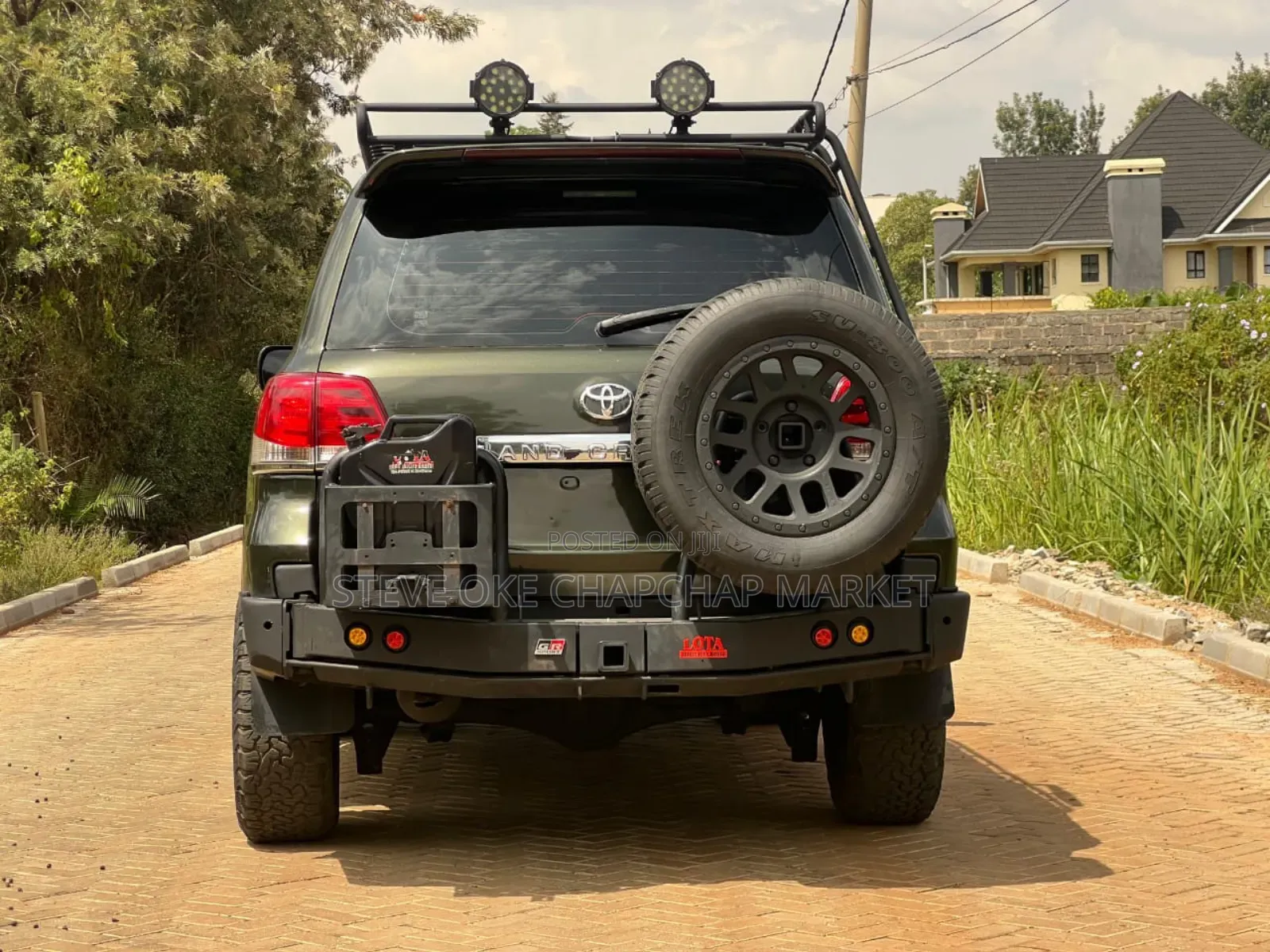 Toyota Land Cruiser 4.6 V8 ZX 2009 Green