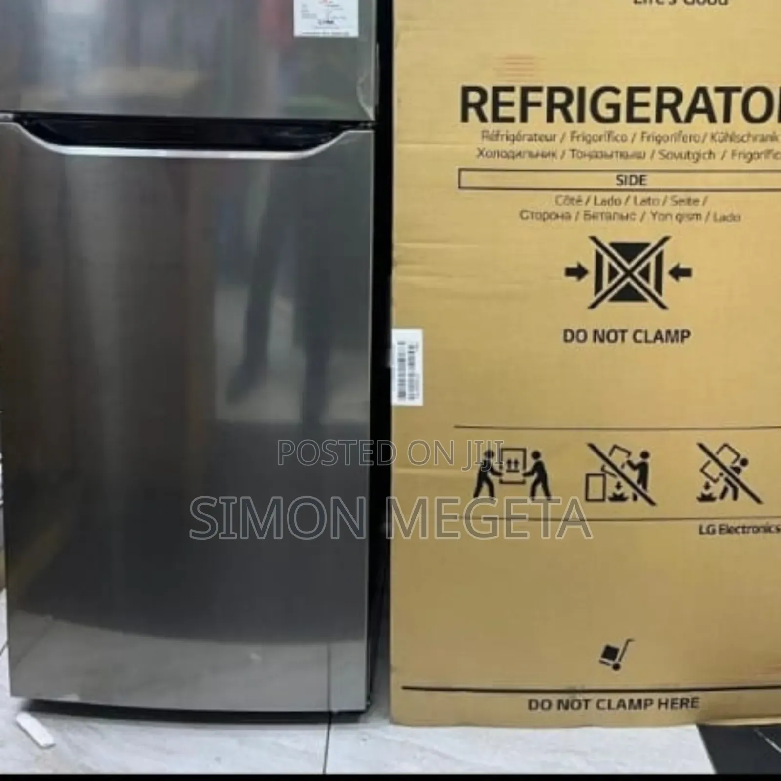 Freshness Meets Style Lg 234 Litres Double Door Refrigerator in Silver