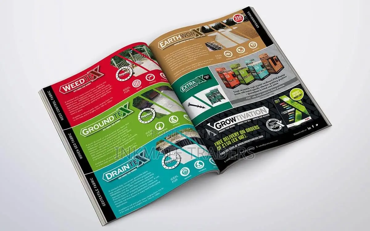Professional Glossy Magazine Printing