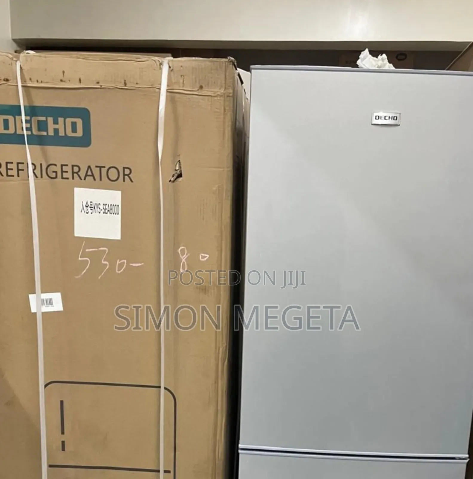 Decho 250l Double Door Refrigerator – Spacious Design.