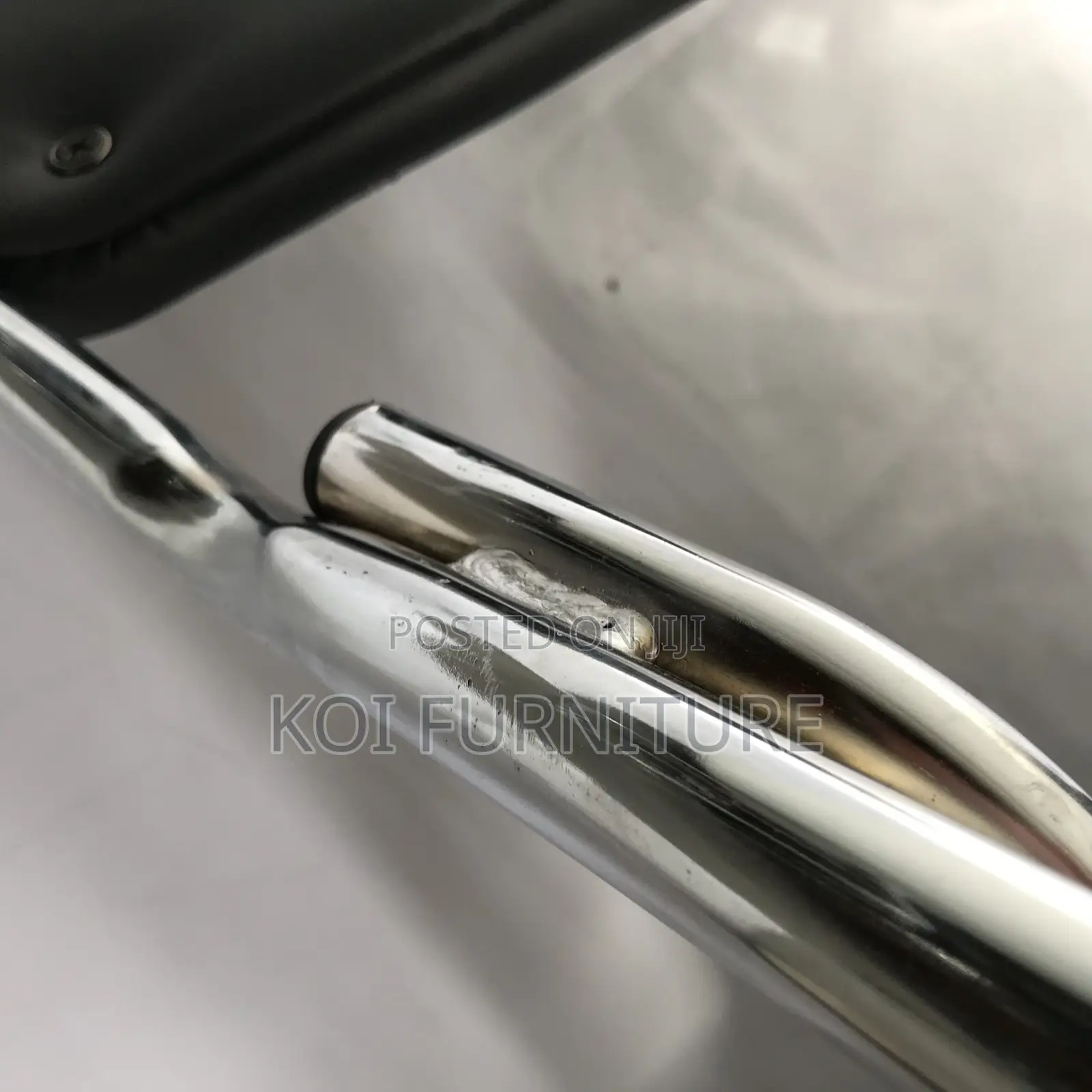 Office Chairs; Chrome Visitor Office Seat