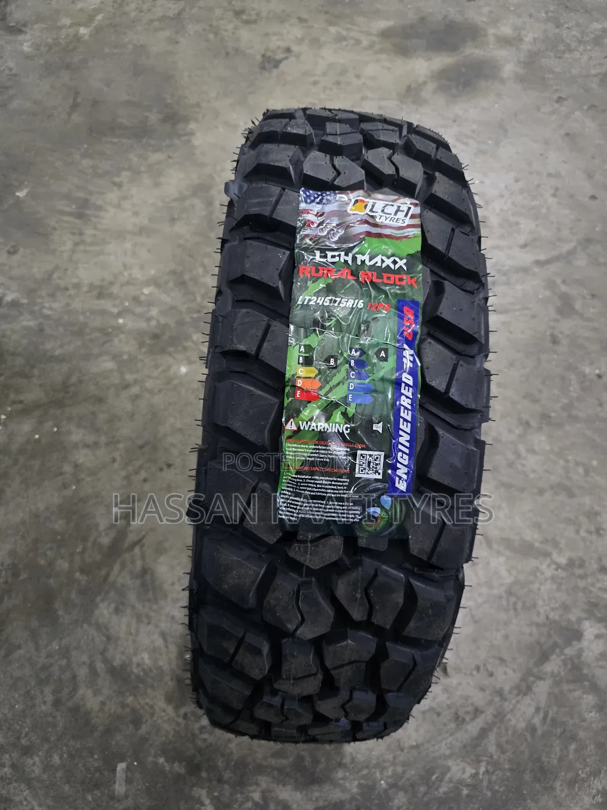 245/75r16 Lch Tyre M/T(12pr)