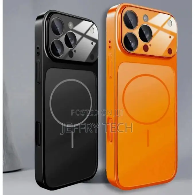Apple iPhone 17 Pro Max Back Cover Original Orange Glass Nano Ag Maxi