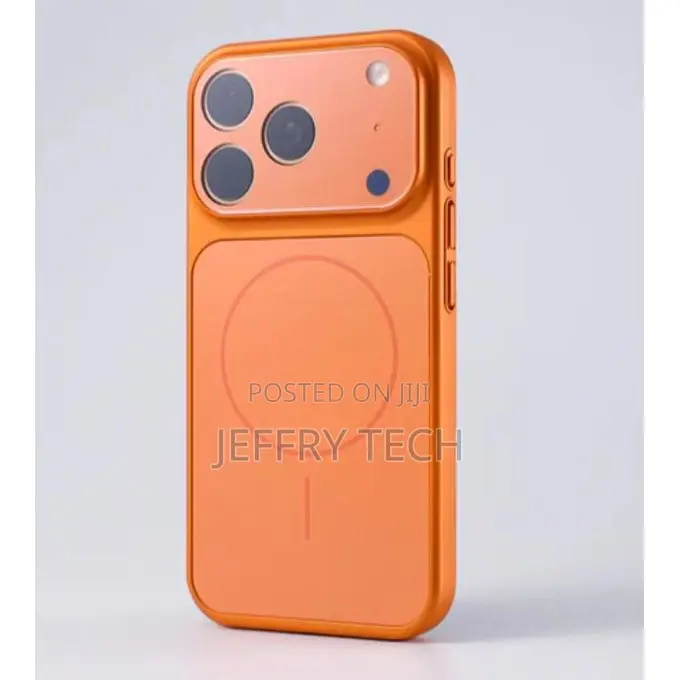 Apple iPhone 17 Pro Max Back Cover Original Orange Glass Nano Ag Maxi