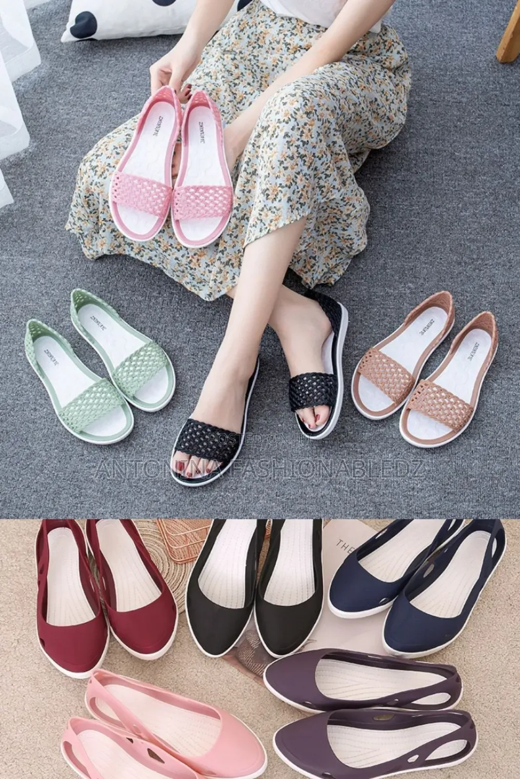 Ladies Nice Jelly Shoes 36-40