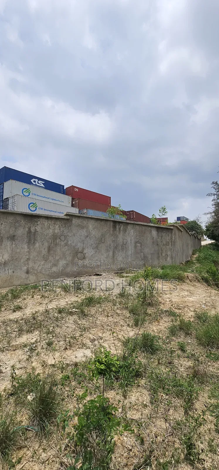 5.5 Acres With Perimeter Wall Fence on Sale Changamwe