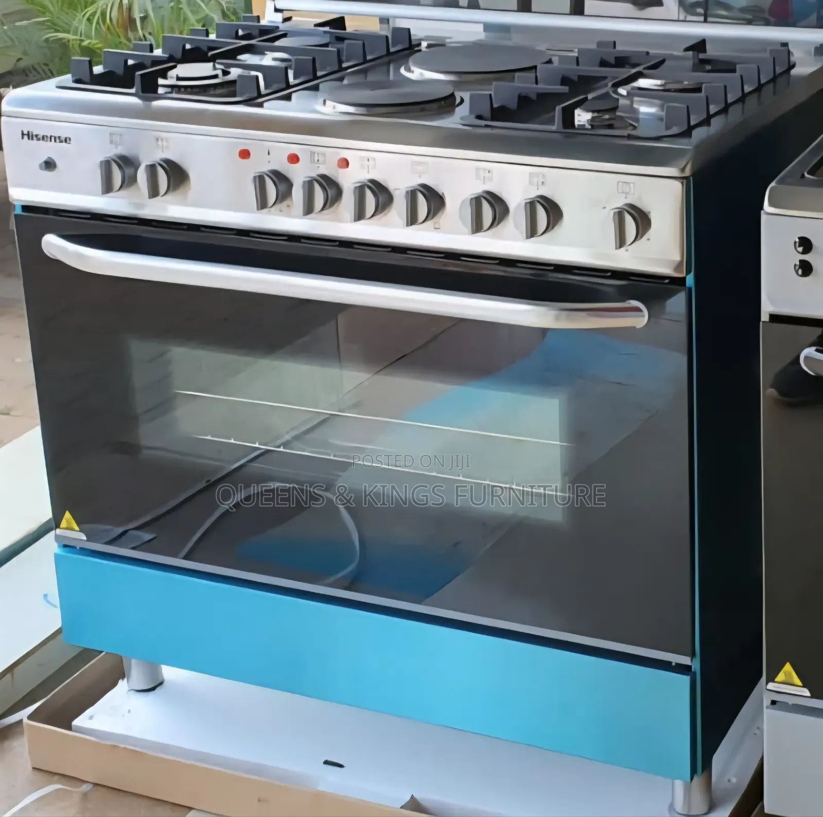 Hisense 60x90 Standing Cooker With Four Gus ,2hot Plate and Oven