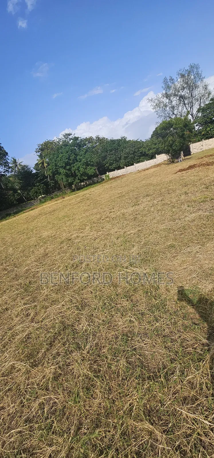 1.8 Acres Second Row From the Beach on Sale Shanzu Mombasa.