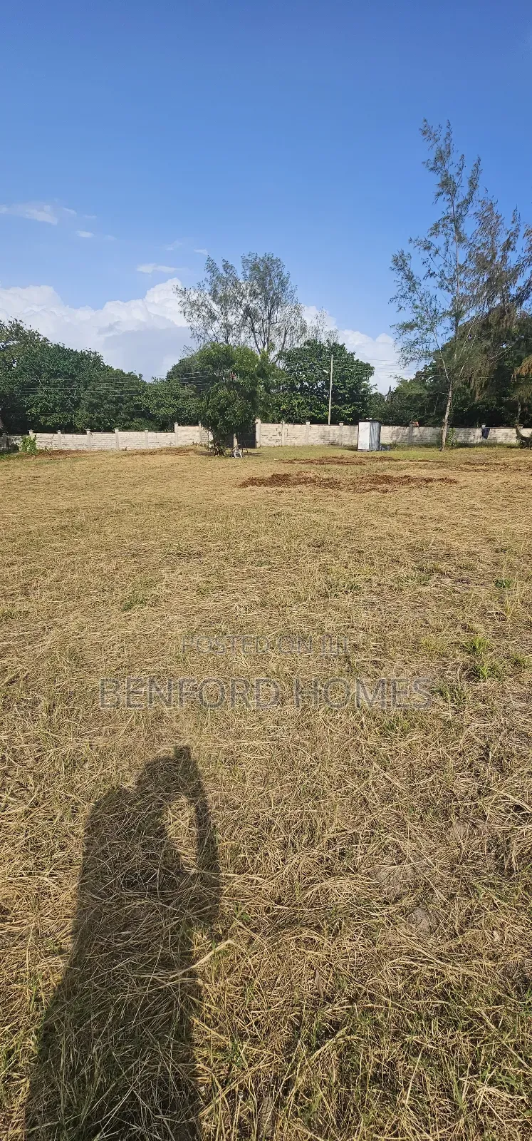 1.8 Acres Second Row From the Beach on Sale Shanzu Mombasa.
