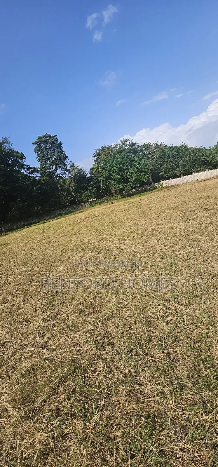 1.8 Acres Second Row From the Beach on Sale Shanzu Mombasa.