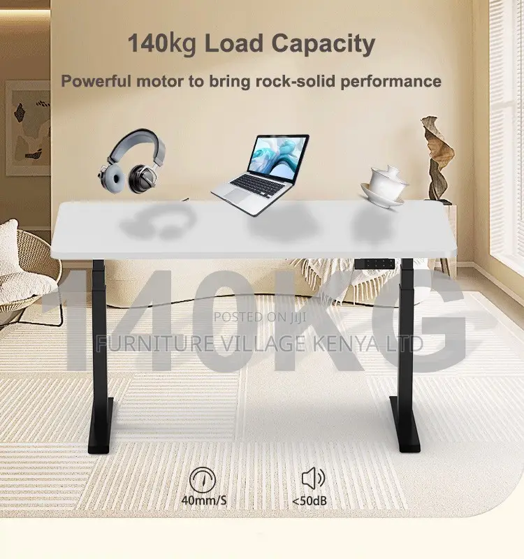 Office Desk; 1.2m Electric Height Adjustable Standing Desk