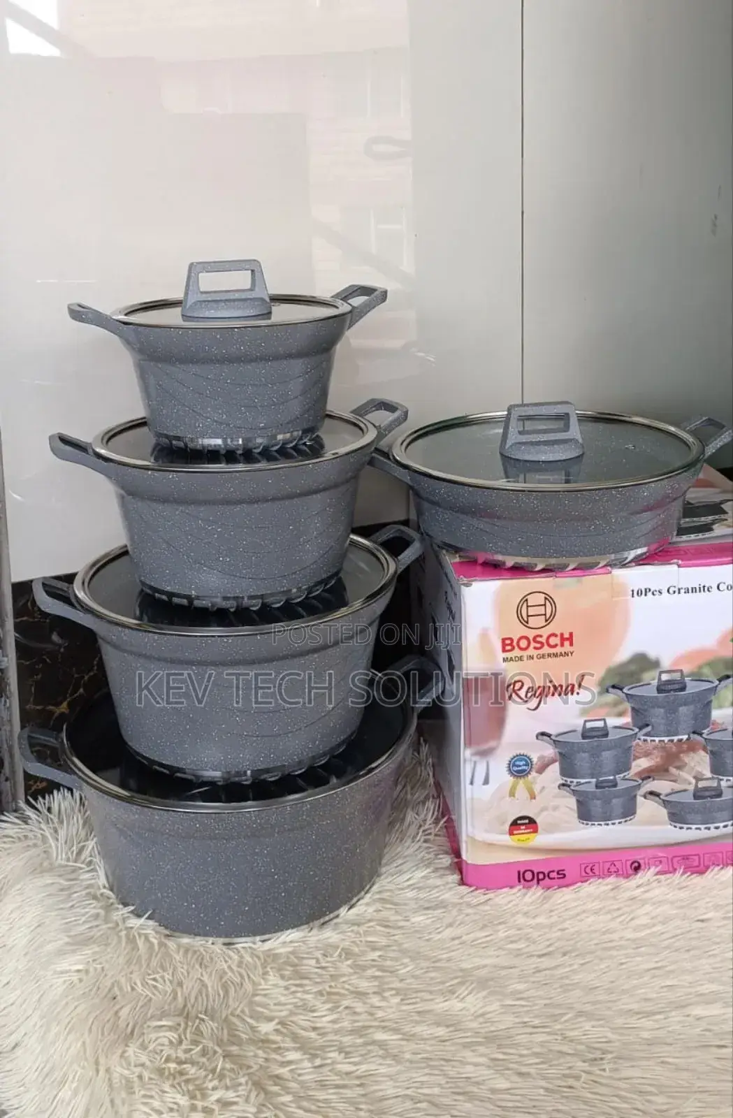 Non Stick Sufurias (Cookware) + Free Pan