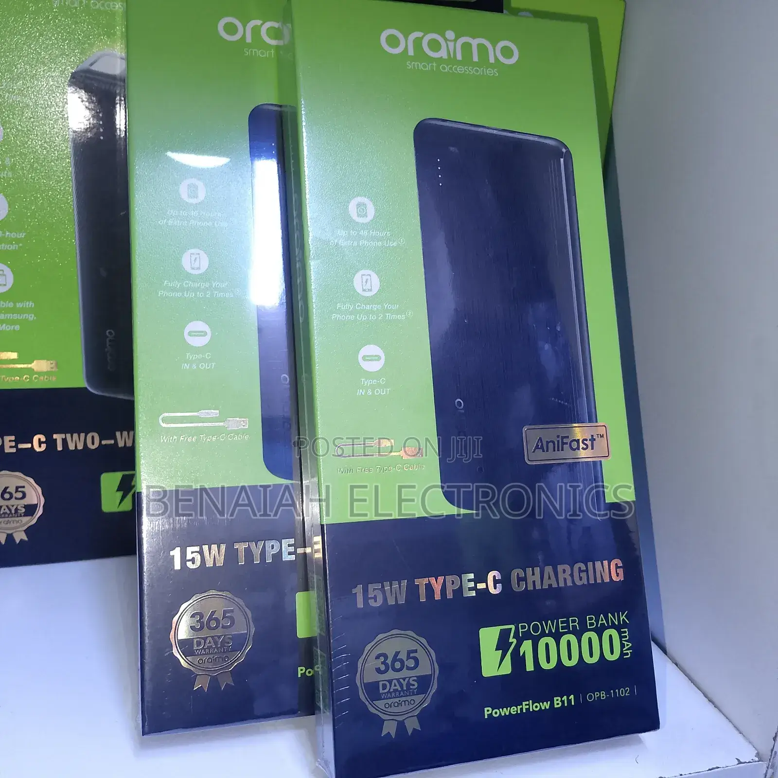 Oraimo Powerbank 10000mah Light Weight Power