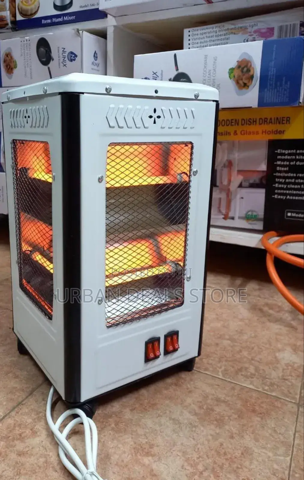 Portable 5-Sided Room Heater