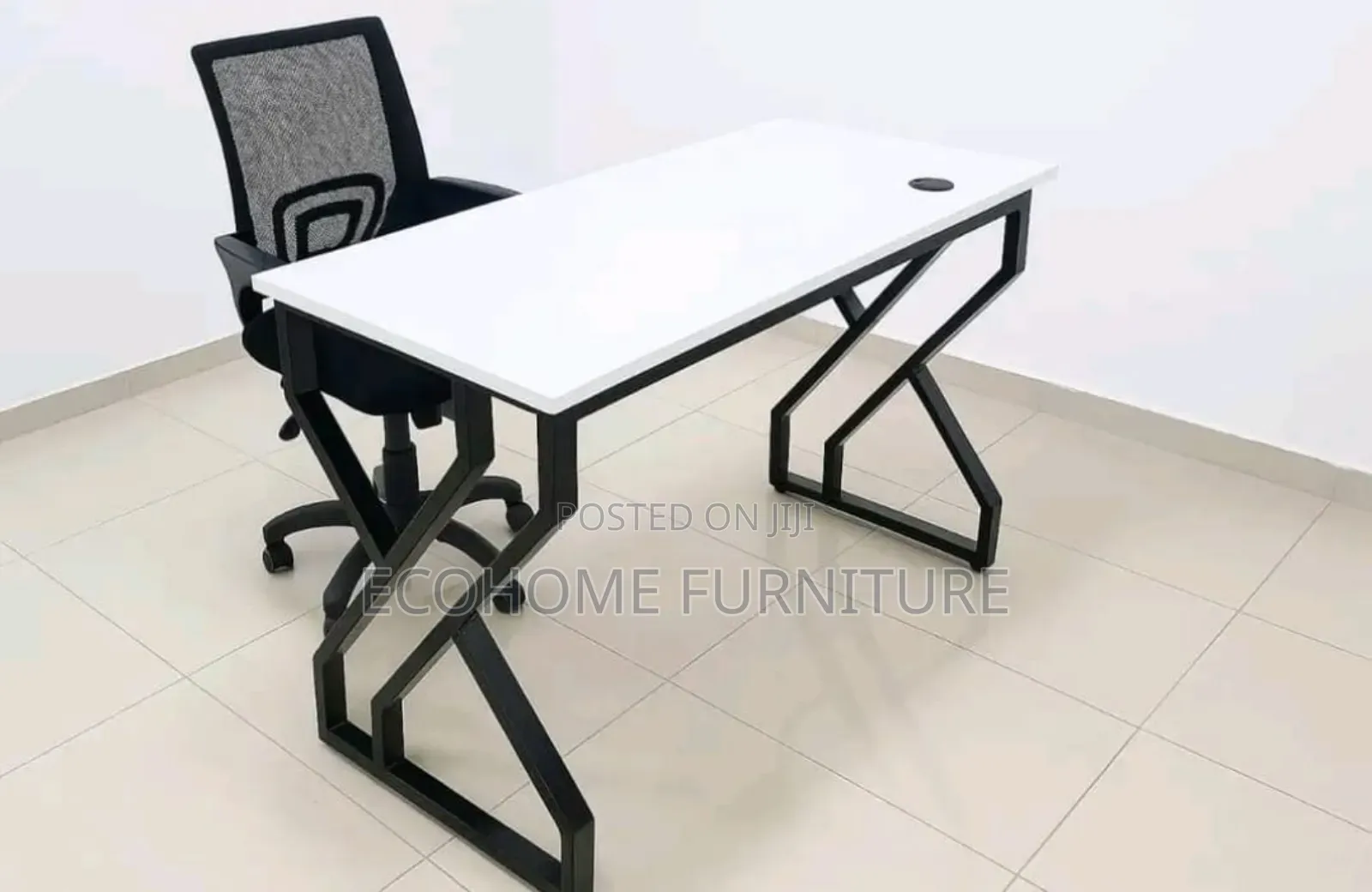 Studio Metallic Study Desk
