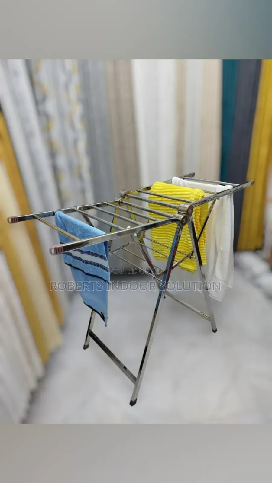 Foldable Steel Clothes Drying Stand