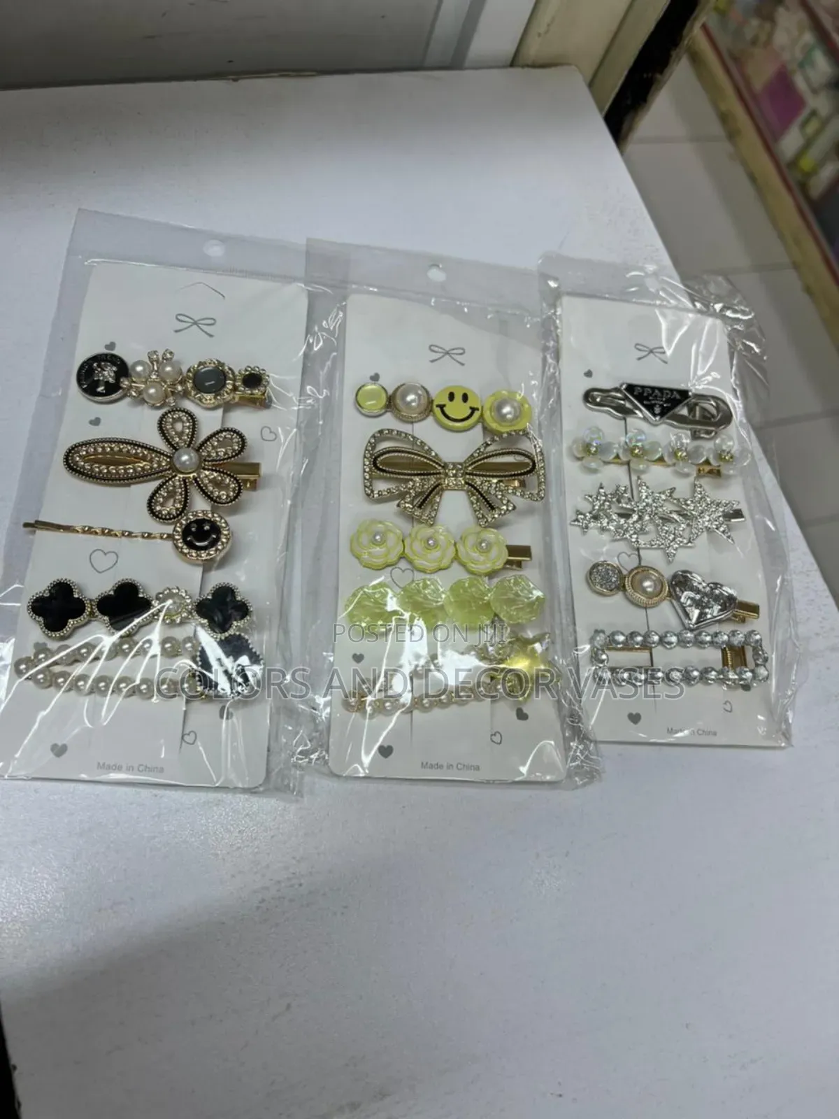 Set of 5 Hair Clips