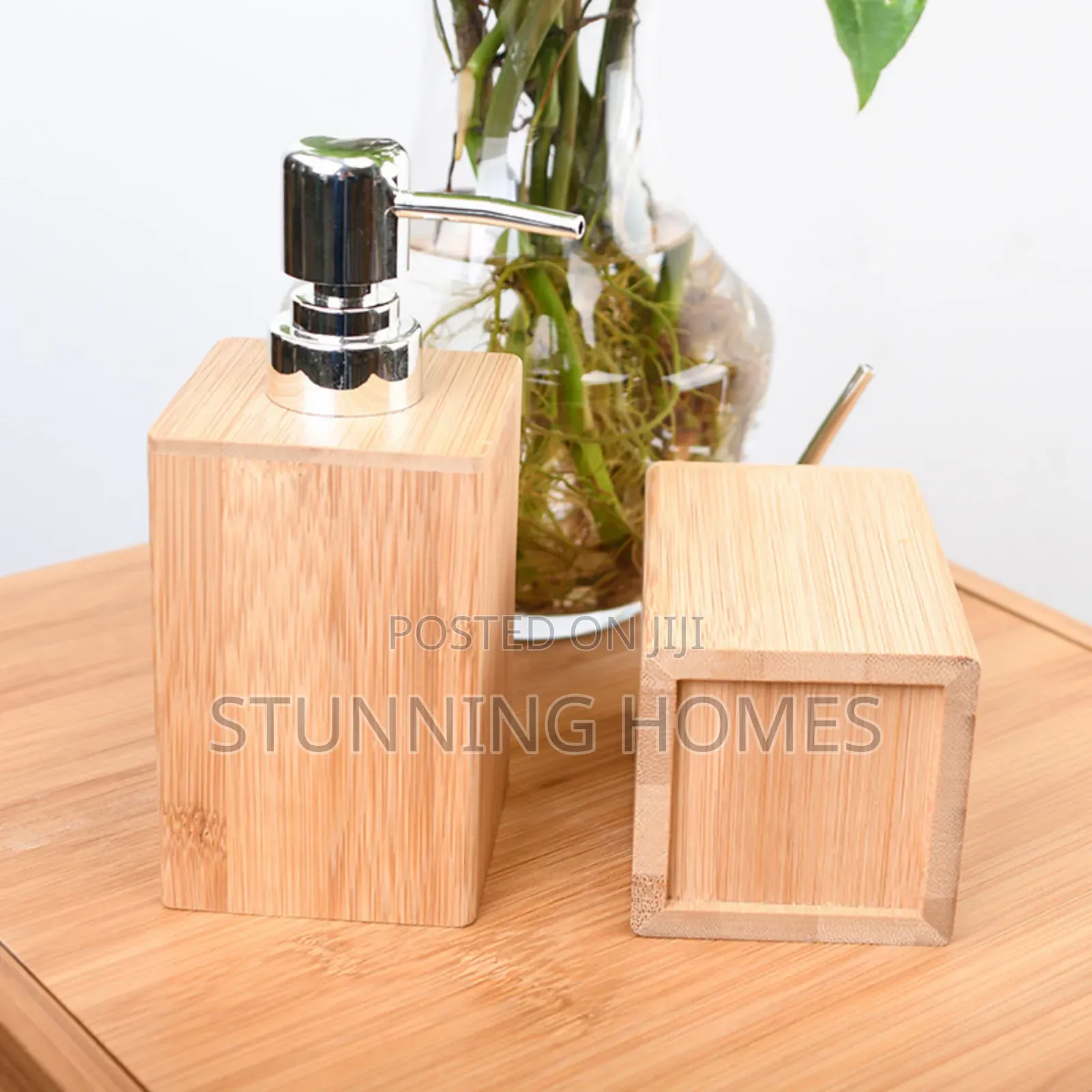 Wooden Bamboo Soap Dispenser