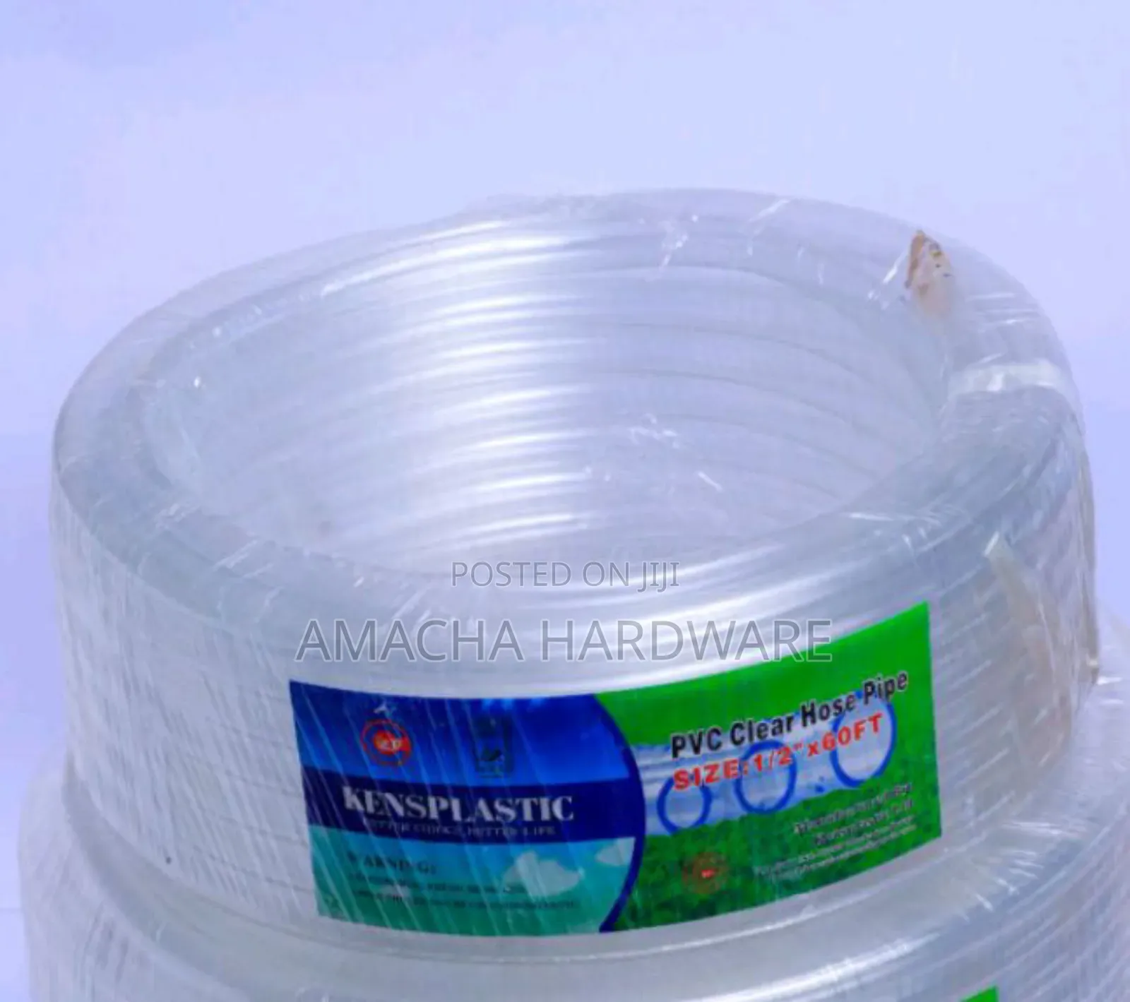 1/2*60 Ft Clear PVC Hose Pipe