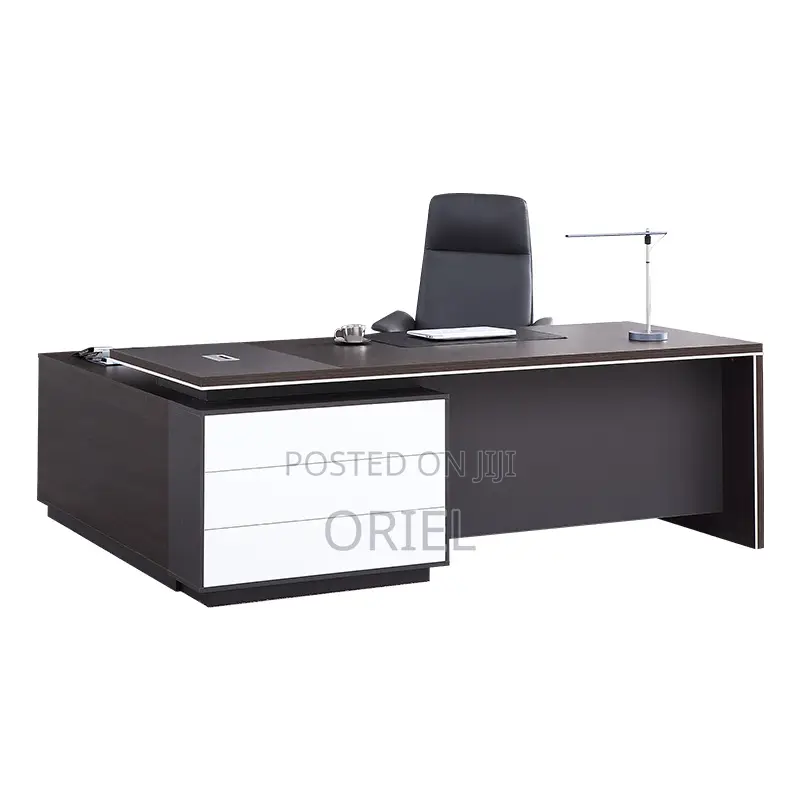 L-Shaped Office Desk : 180cm Executive Desk