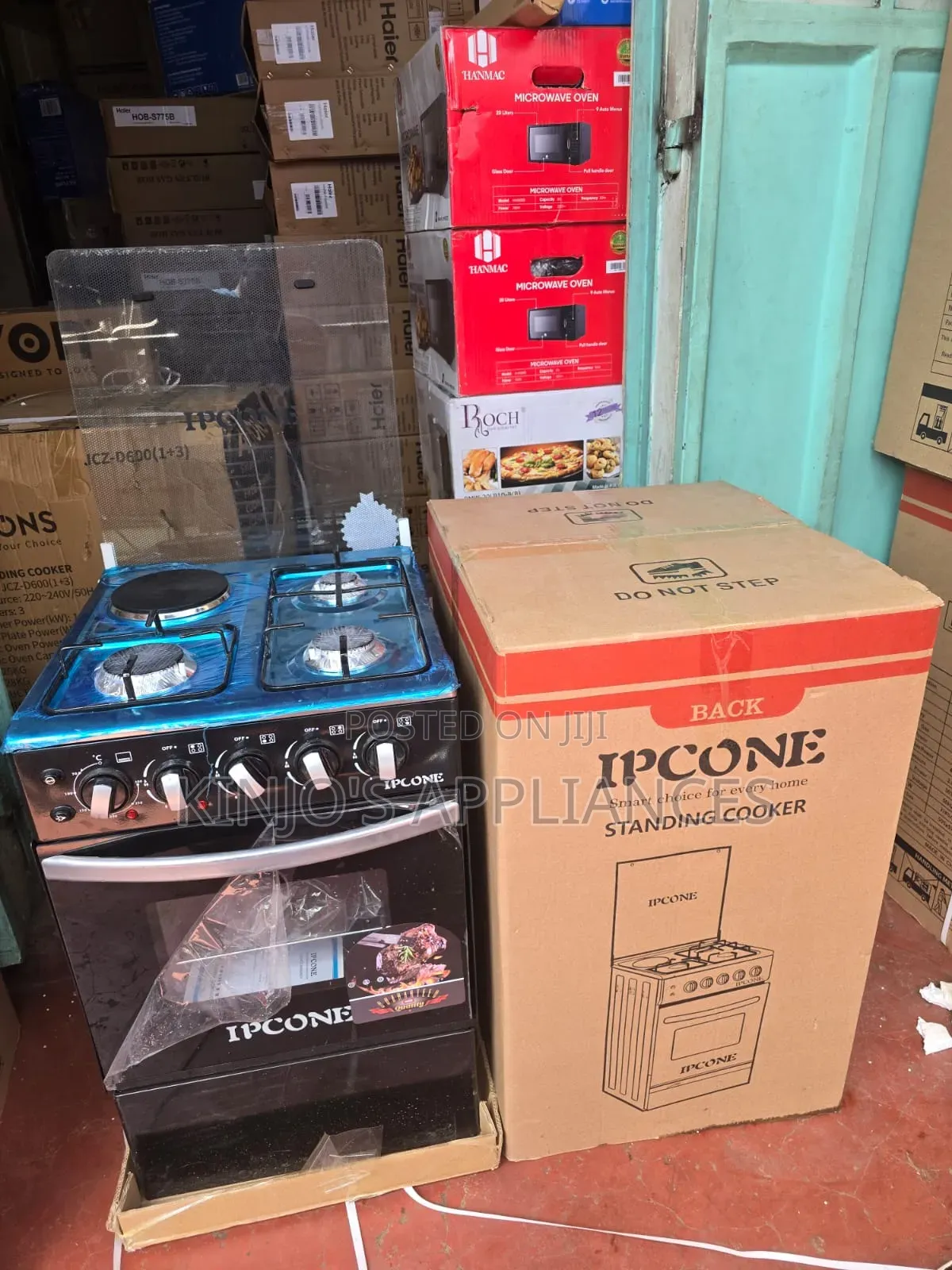 Ipcone 3+1 Standing Cooker With Electric Oven 50by55