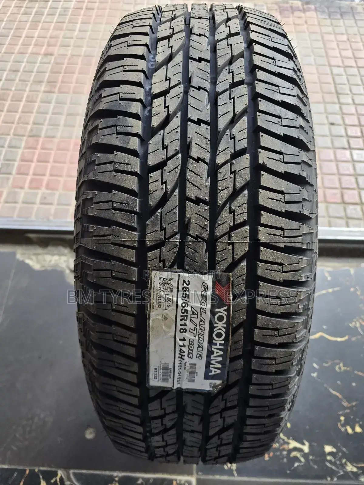 265 /65 R18 Yokohama Tyres (Thailand)