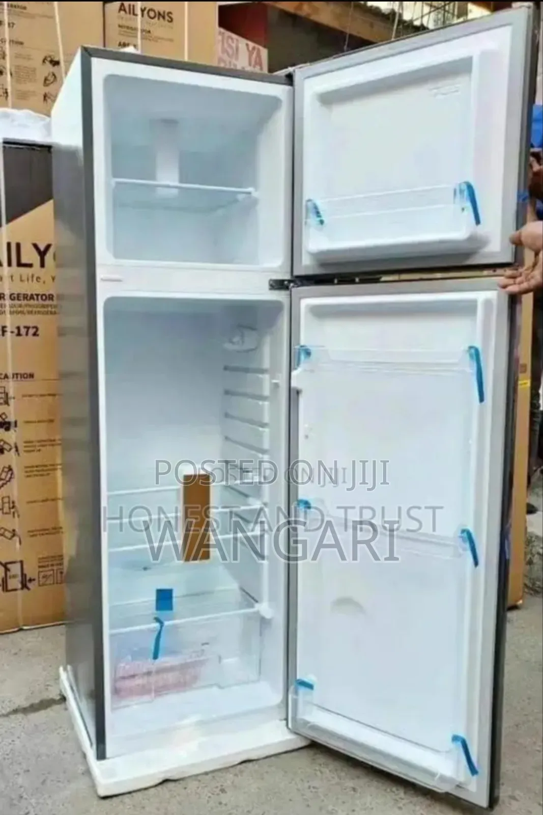 Ailyons 172litres Double Door Fridge