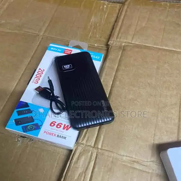 20000mah Powerbank – High-Capacity Backup for Extended Device Usage