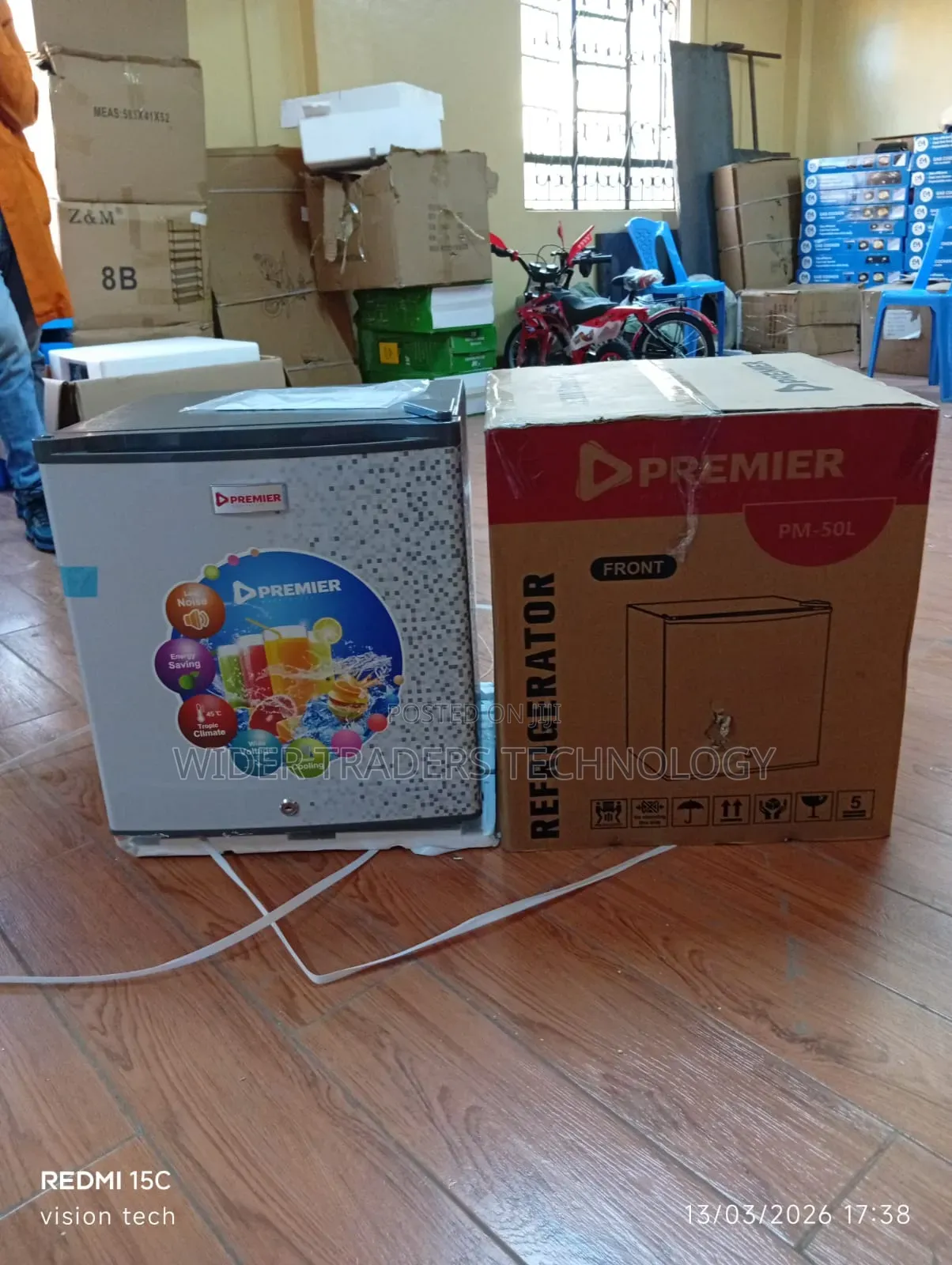Premier 50l Mini-Fridge (Model Pm-50l Silver