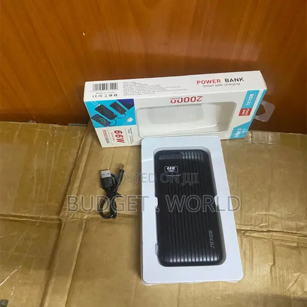 Kp542 20000mah Power Bank – Emergency Power Solution