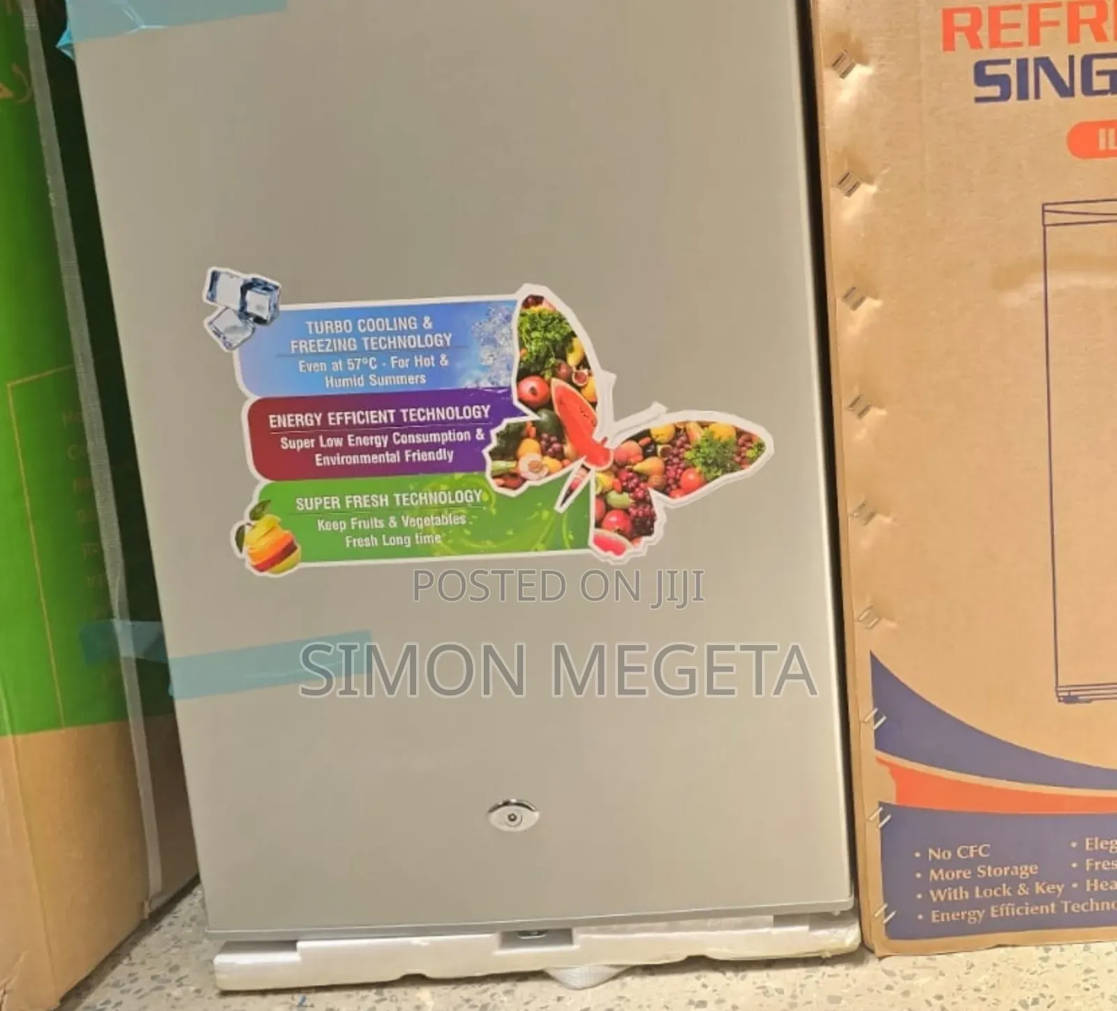 90-Litre Icona Refrigerator – Single Door, Perfect for Small Spaces