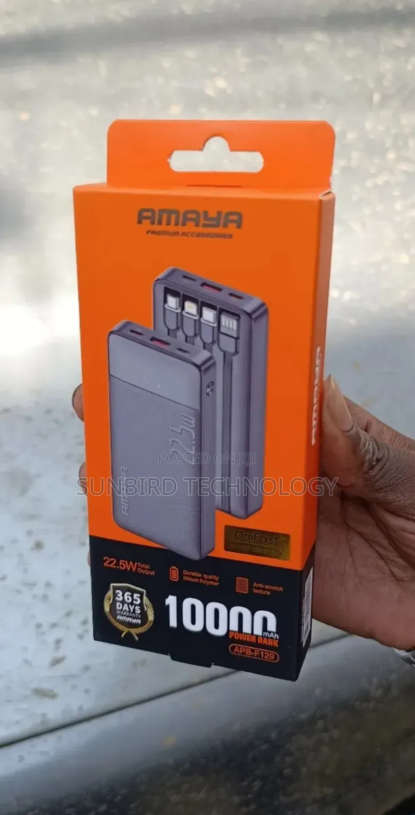 Amaya 10,000mah Apb-F129 Powerbank
